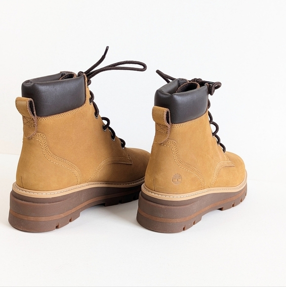 Timberland Cheyenne Valley Mid Lace-Up Wheat Nubuck Hiking Boot - sz 9½ - Picture 2 of 15